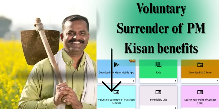PM Kisan Voluntary Surrender