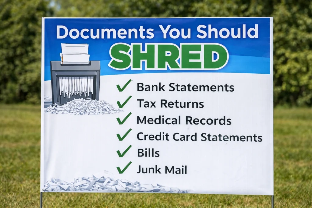 Documents Should You Shred