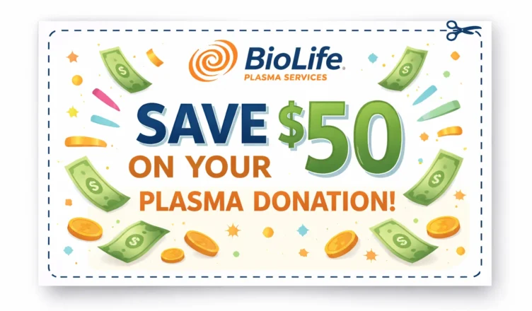 Biolife Plasma Coupon